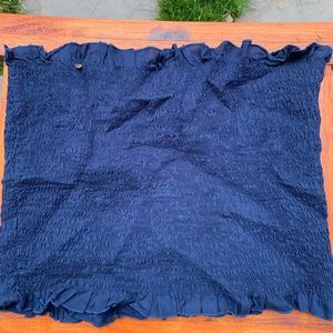 Navy Blue Stretchy Tube Top